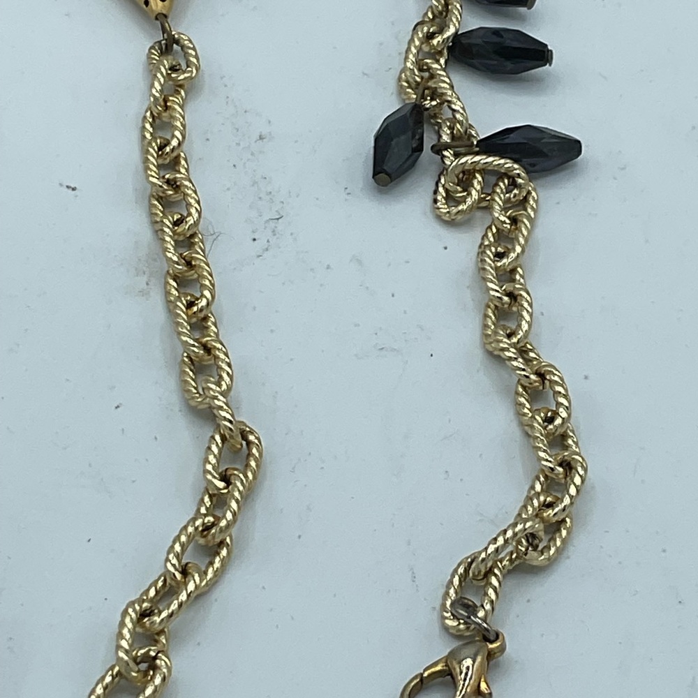 “VINTAGE ROPE DROP GLASS BEAD NECKLACE”. Unique Piece of Costume Jewellery. - Picture 7 of 16